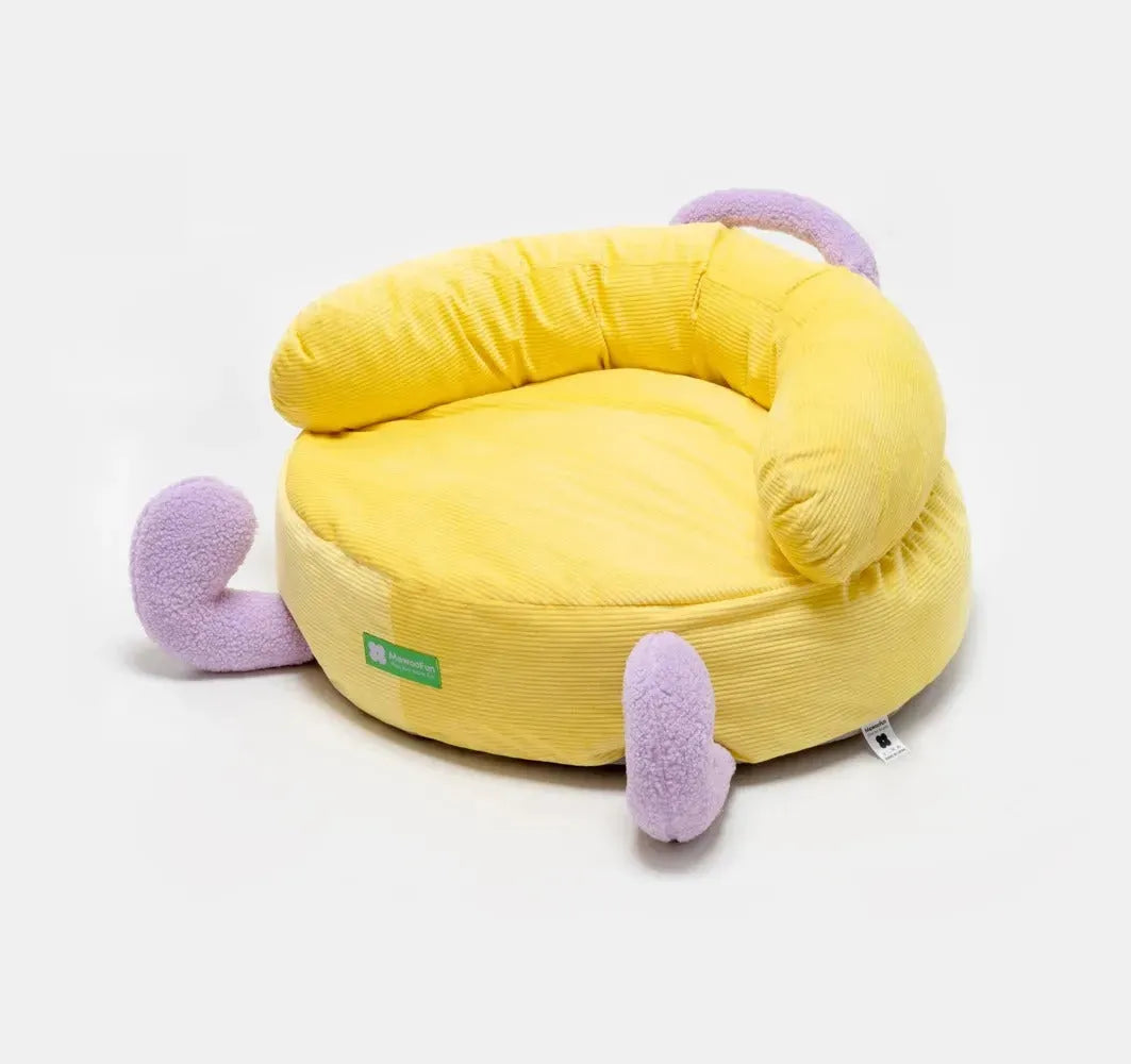 Four Seasons Universal Small Dog Pet Nest Removable And Washable - Bellarte Enchanté Four Seasons Universal Small Dog Pet Nest Removable And Washable